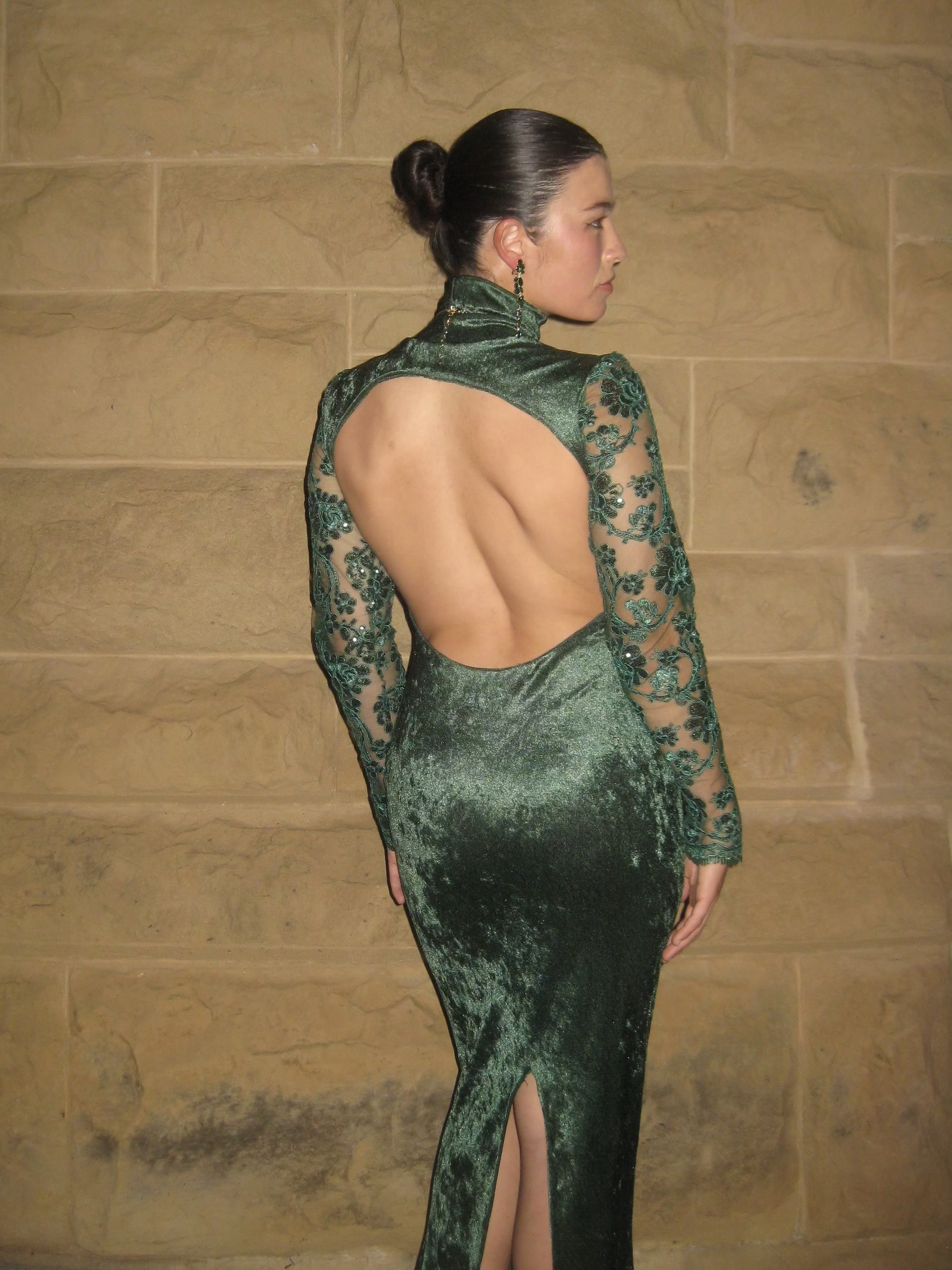 High neckline